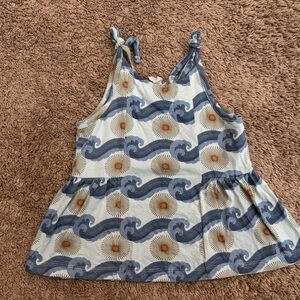 Kate Quinn Tie Strap Ballerina Top